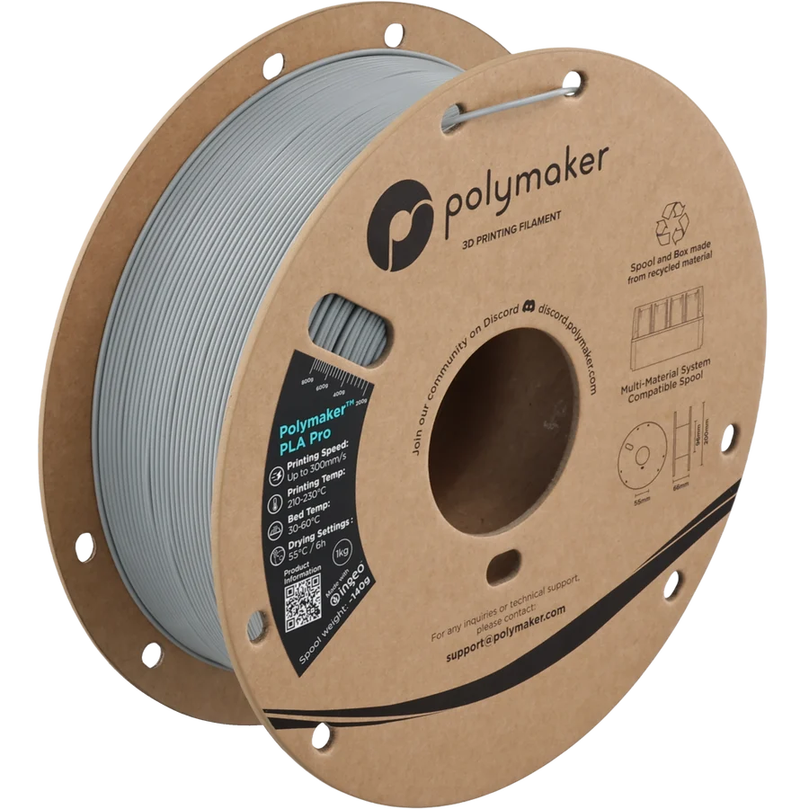 Polymaker PLA Pro 1.75mm 3D Filament 1KG