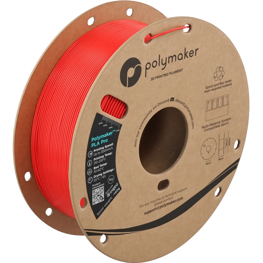 Polymaker PLA Pro 1.75mm 3D Filament 1KG