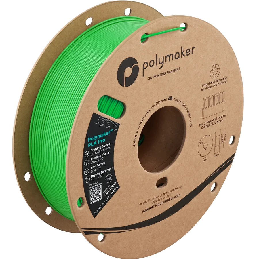 Polymaker PLA Pro 1.75mm 3D Filament 1KG
